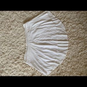 Bulletpointe white skirt S